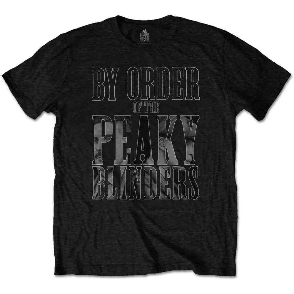 Peaky Blinders - By Order Infill Tshirt Homme - Noir